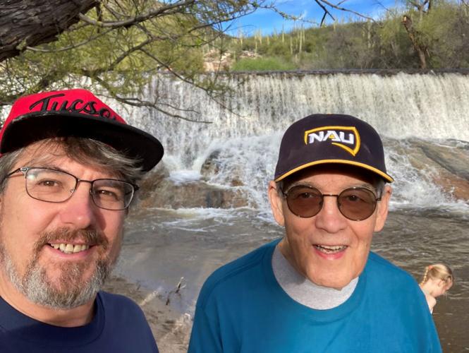 Steller and Steller at Sabino Dam