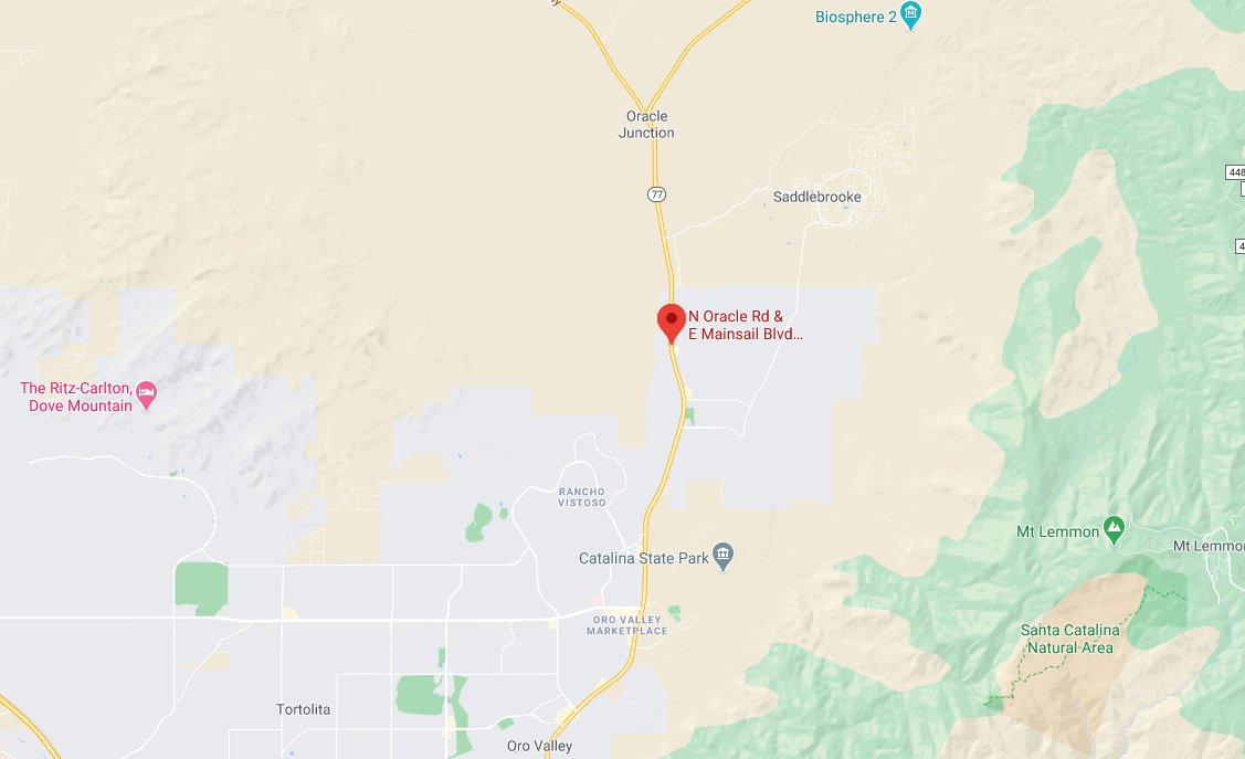 Bicyclist death near Oro Valley