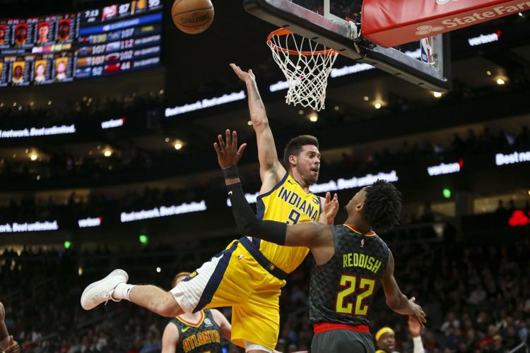 Pacers Hawks Basketball