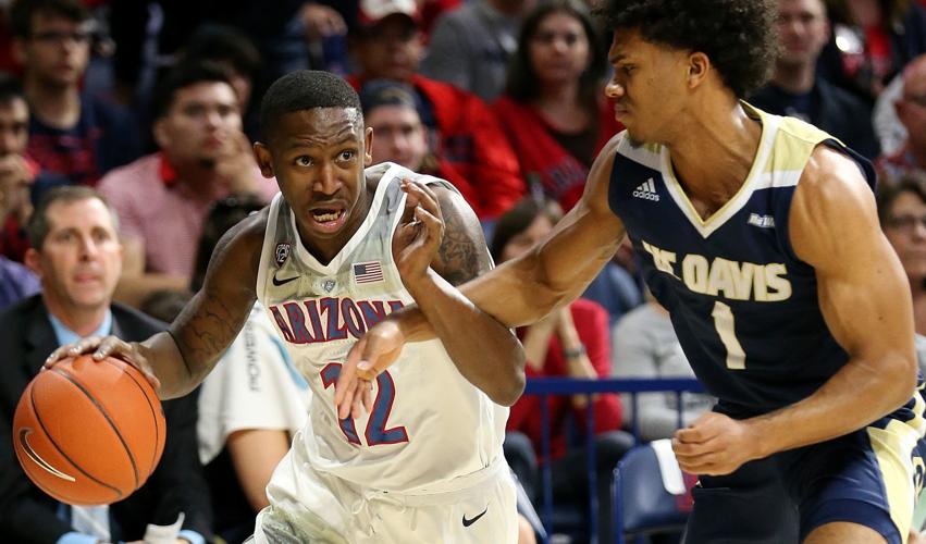 Arizona Wildcats vs. UC Davis Aggies men's college basketball