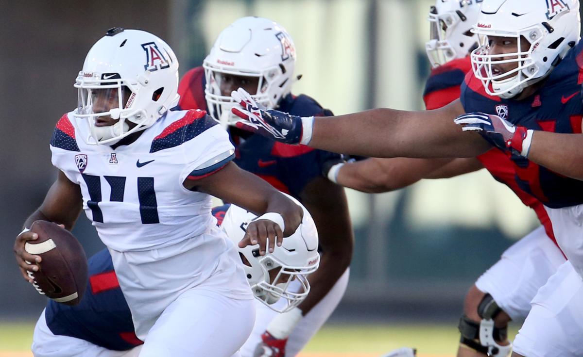 Defense Wins Arizona Wildcats Spring Game But Offense Shows Signs Of Life Arizona Wildcats Football Tucson Com