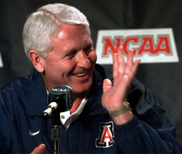Lute Olson during 1997 NCAA Tournament