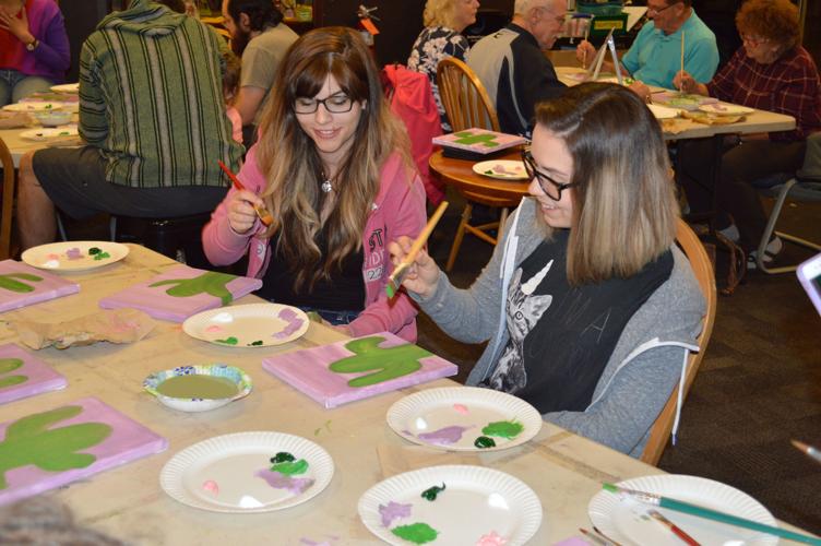 Paint nite at Bookmans offer fun and art for all