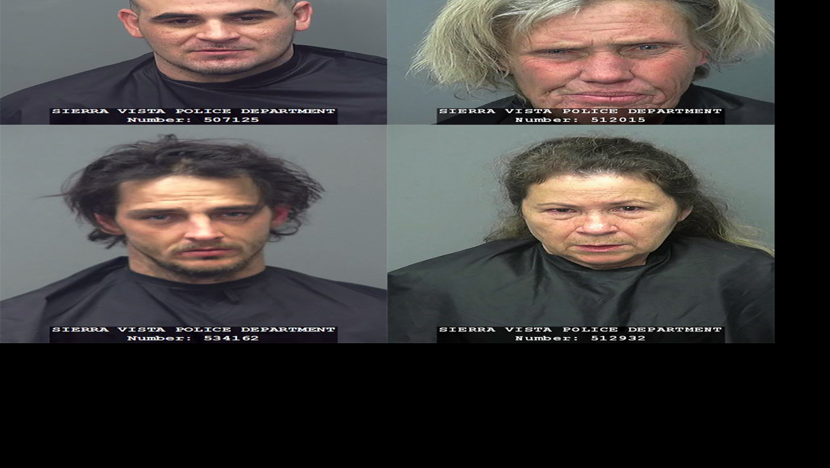 Sierra Vista police arrest 4 in drug trafficking investigation