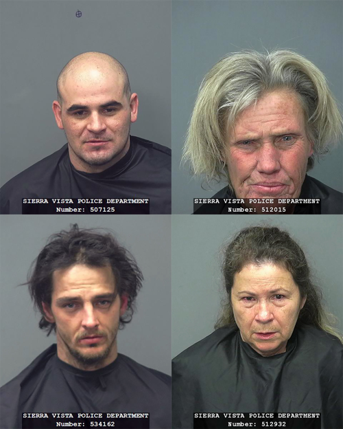 Sierra Vista police arrest 4 in drug trafficking investigation