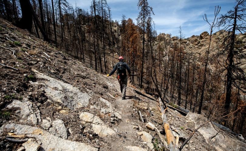 Green Mountain Trail, Bighorn Fire