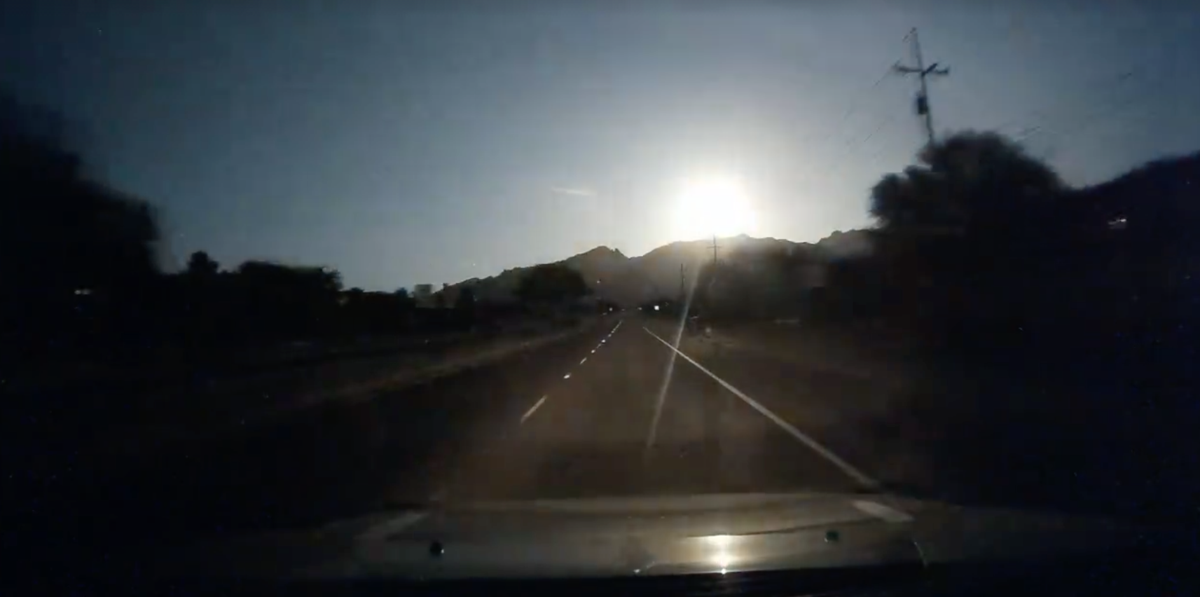 Tucson driver catches amazing shot of meteor on dashcam video Local