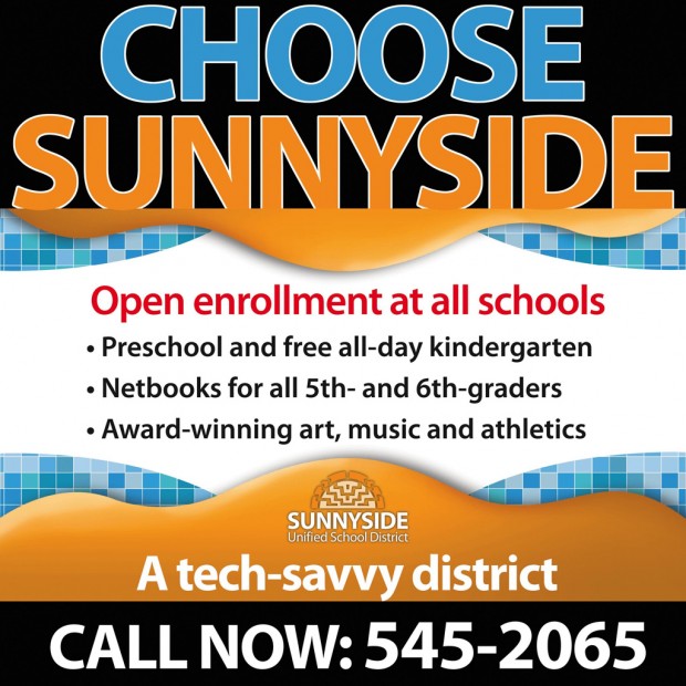 Look up It could be a Sunnyside ad