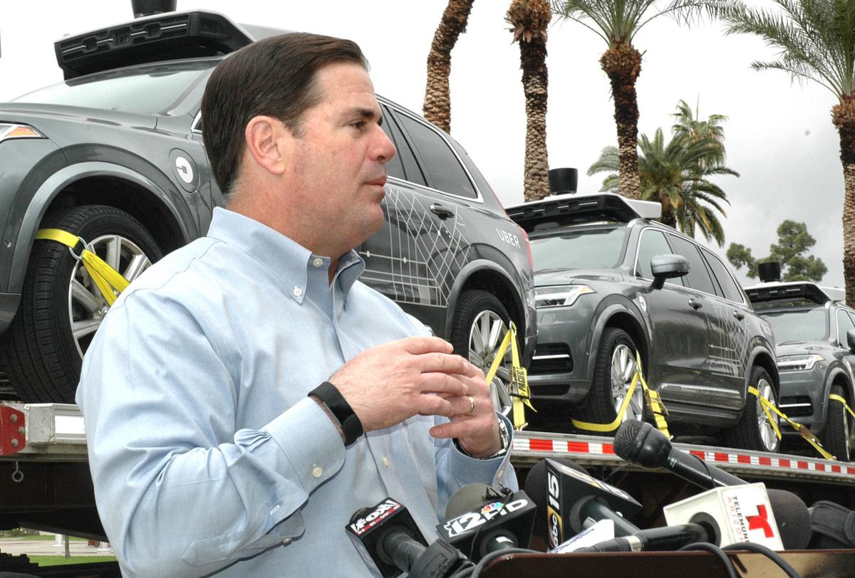 Ducey welcomes Uber's driverless vehicles