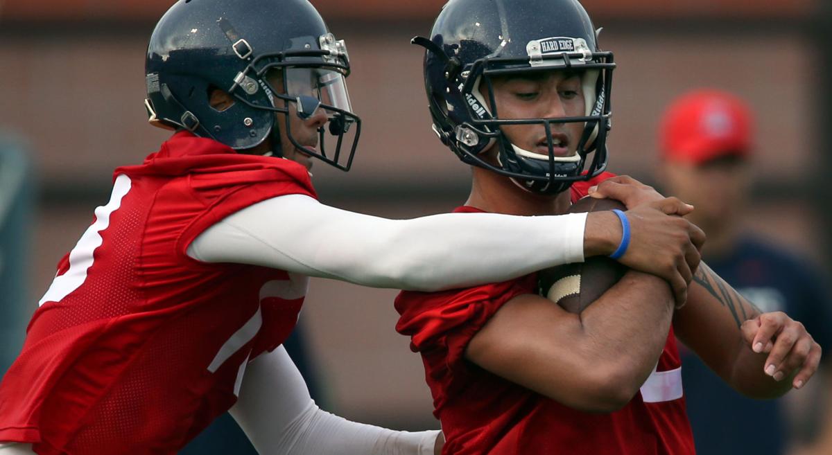 University of Arizona first practice