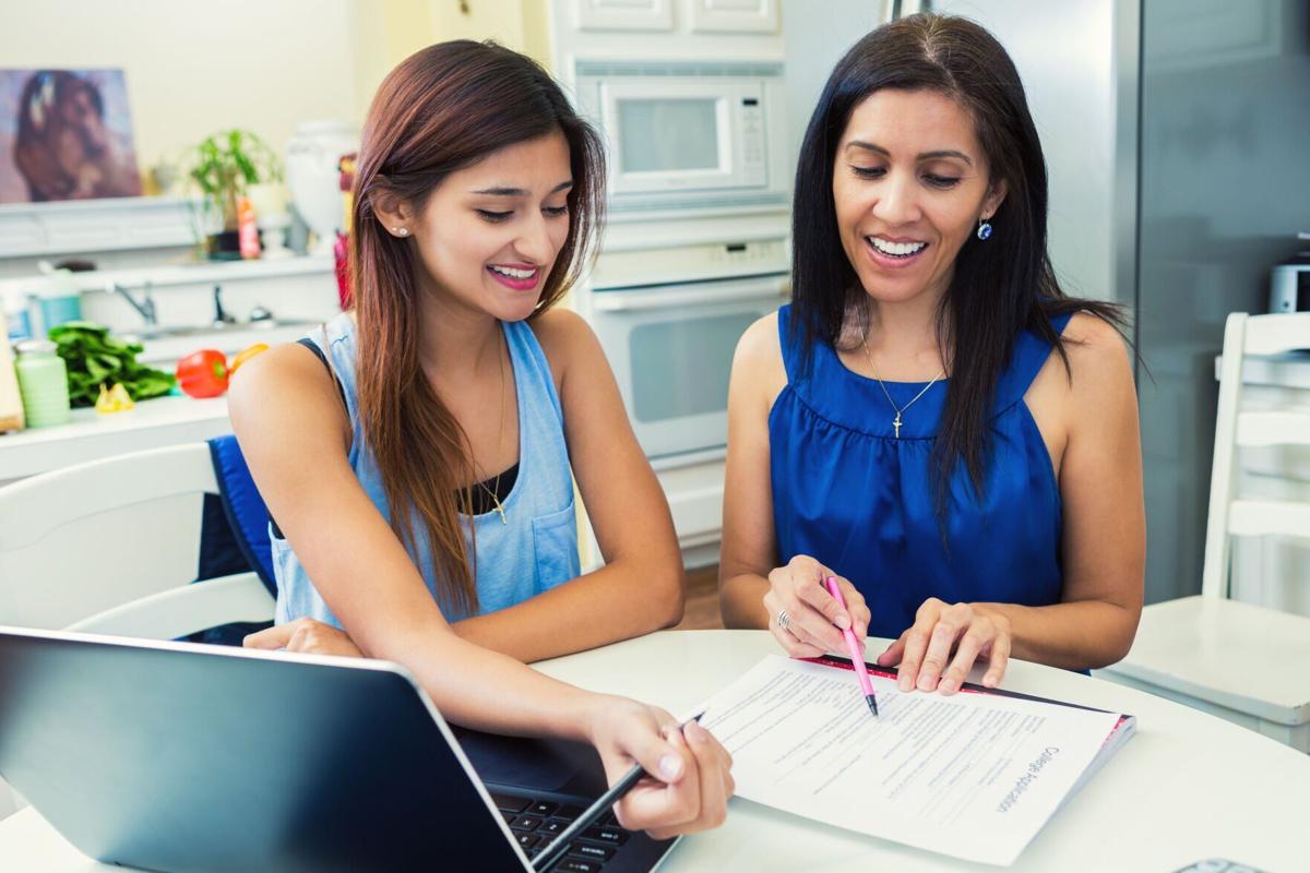 College financial aid application submissions are increasing.