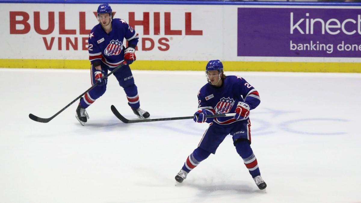 AHL playofffs, Game 3, Laval vs. Rochester Amerks  Hickey
