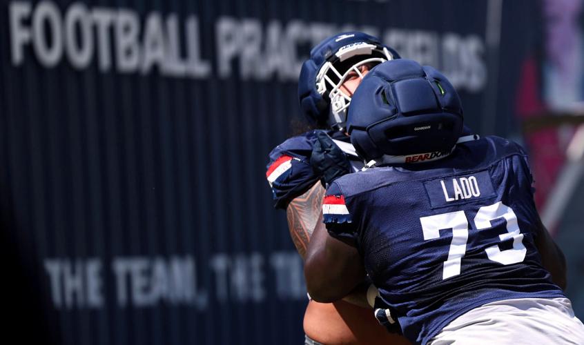 Spring football practice