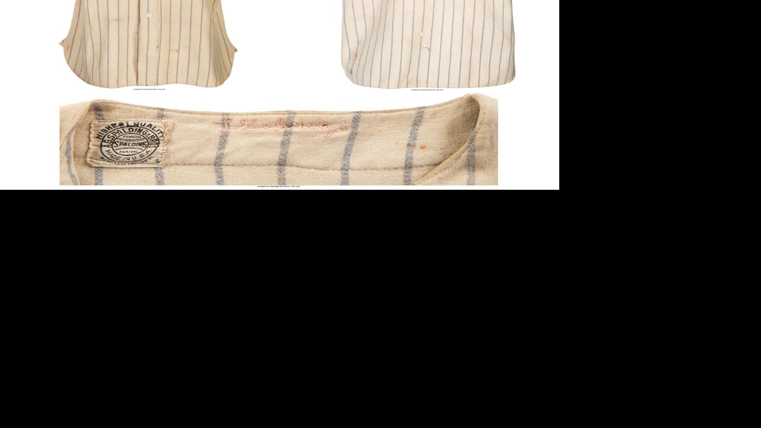 Circa-1933 Lou Gehrig jersey tops auction lineup at Grey Flannel