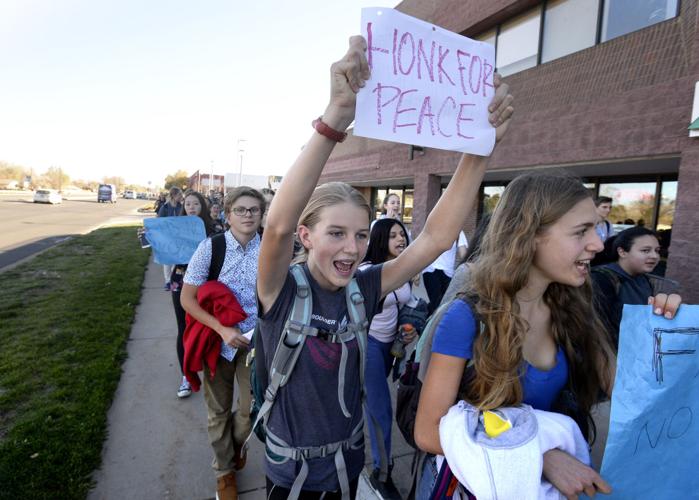 Fairview High Students Walkout