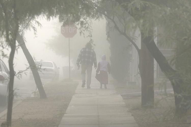 Stunning photos of Tucson fog