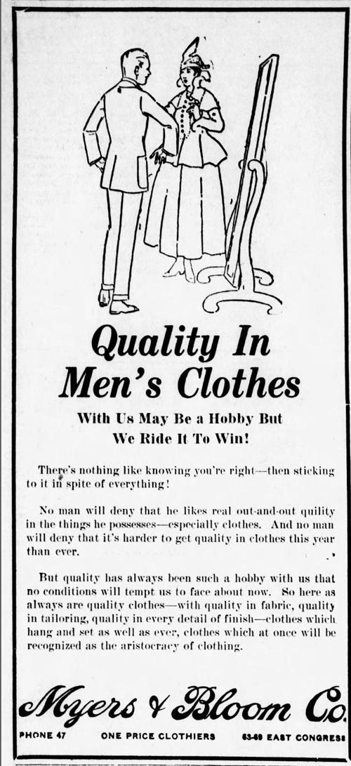 Advertisement July 22, 1916