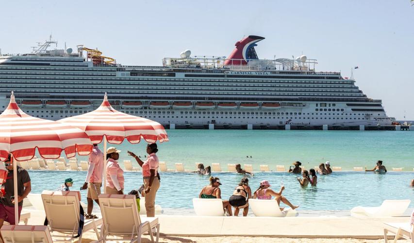 Carnival Cruise Line’ s Celebration Key opens to guests for the first time on July 19, 2025 on Grand Bahama Island.