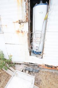 Schedule for draining a water heater