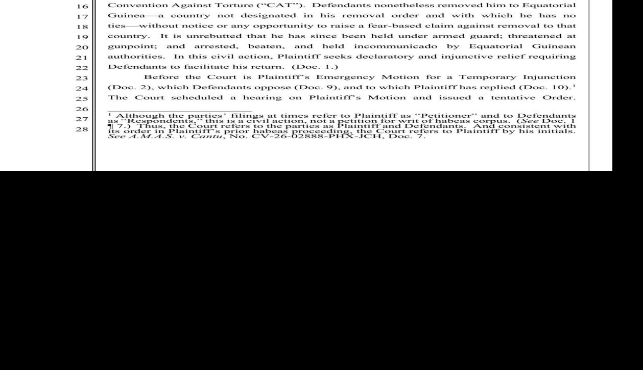 View PDF: Court order for Ahmed Soliman's return