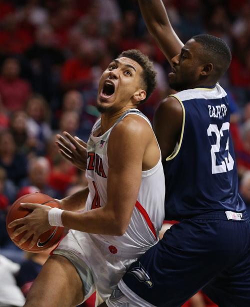 Arizona Wildcats 100, Georgia Southern Eagles 70 (copy)
