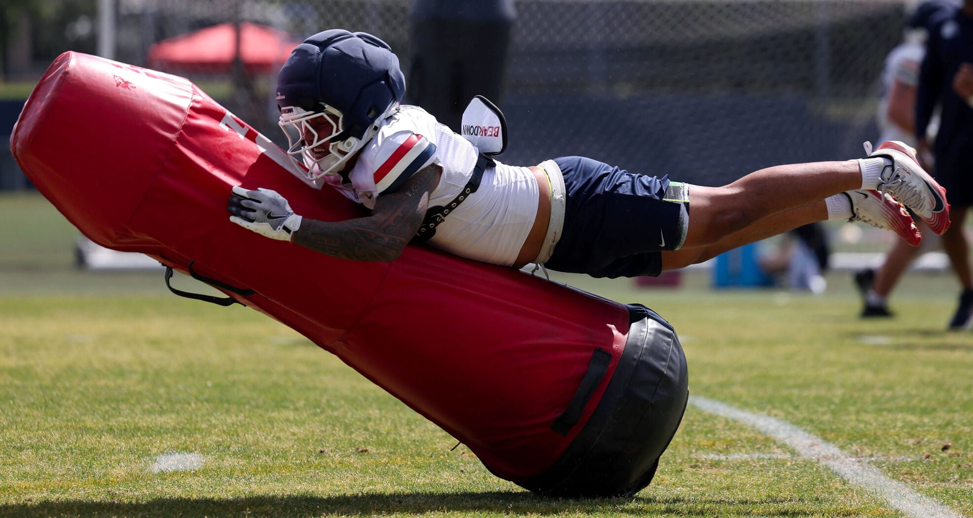 Spring football practice