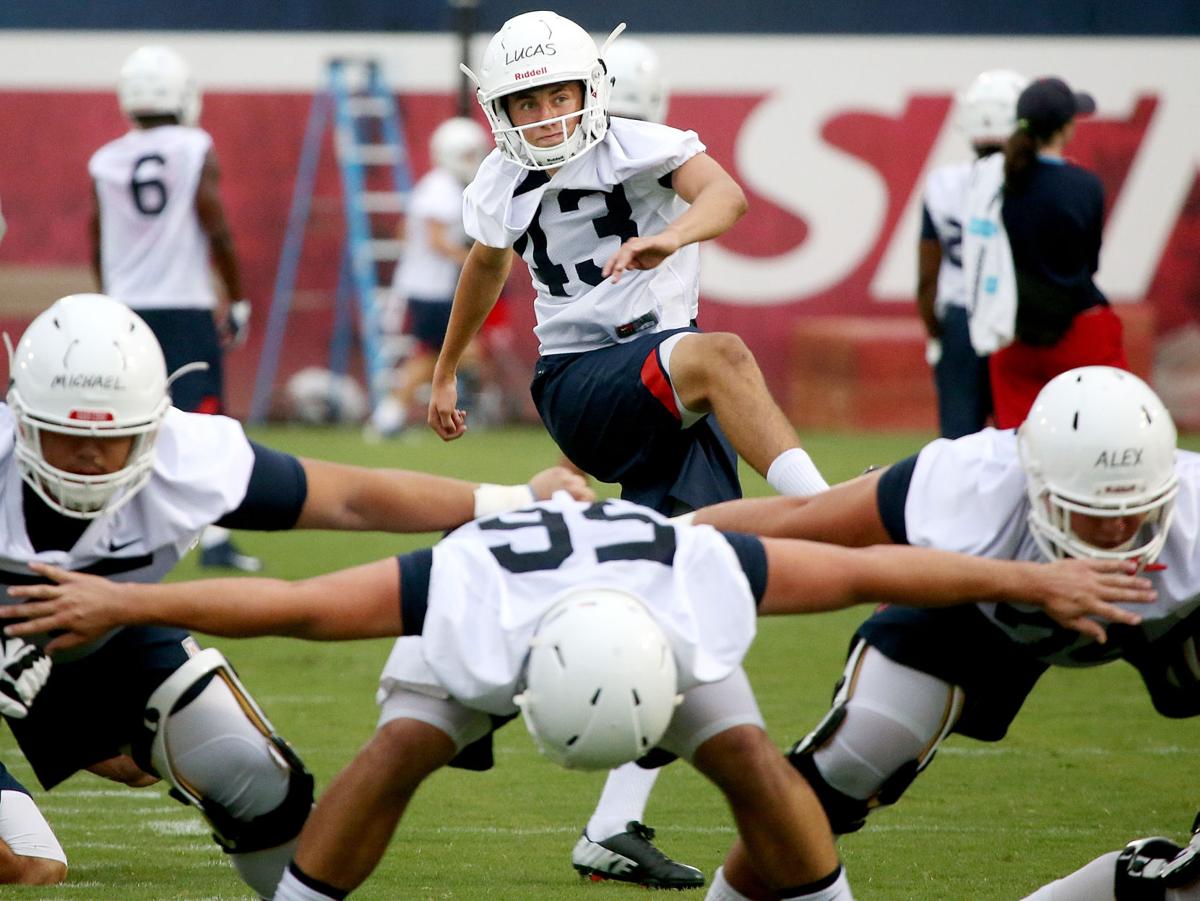 Arizona Wildcats football practice