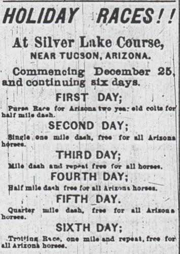 Ad for Silver Lake Course