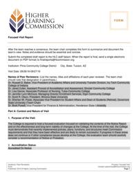 Pima College report card