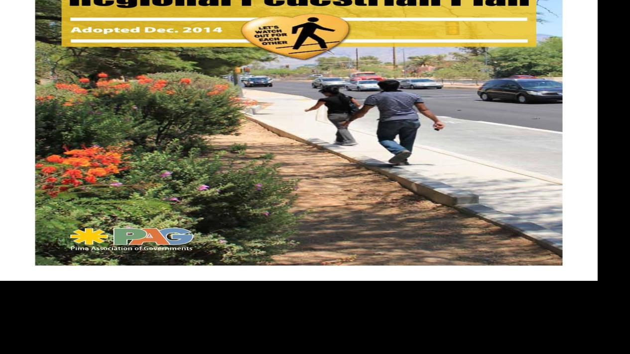 PAG Regional Pedestrian Plan