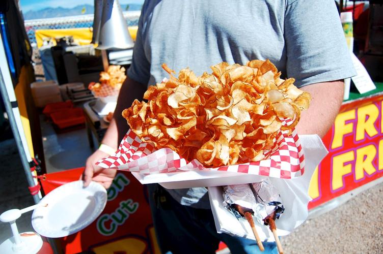Ribbon Fries at the Tucson Rodeo