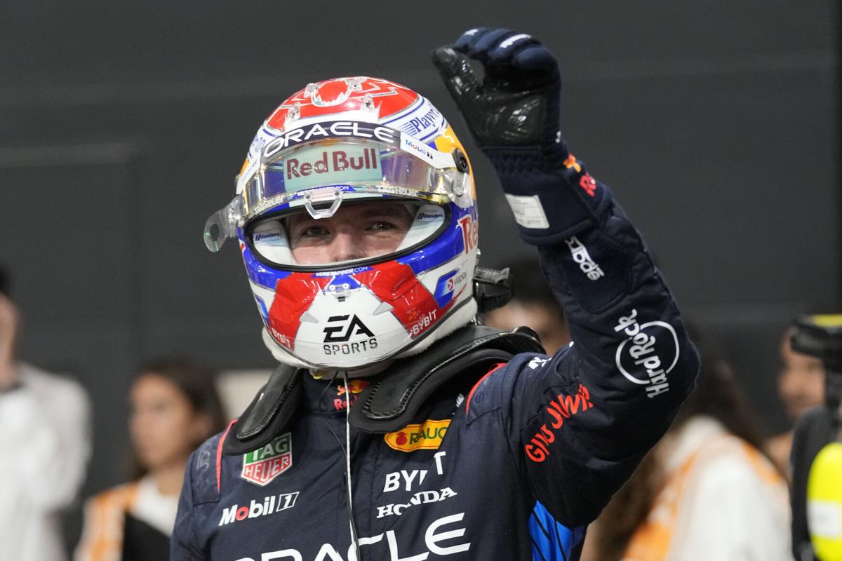 Verstappen wins pole for Saudi Arabian GP