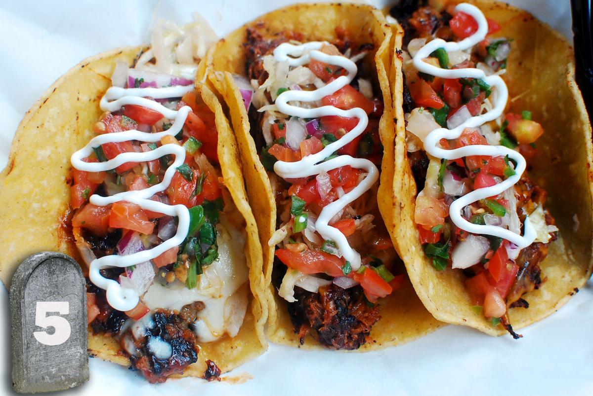 Meatloaf taco at Brushfire