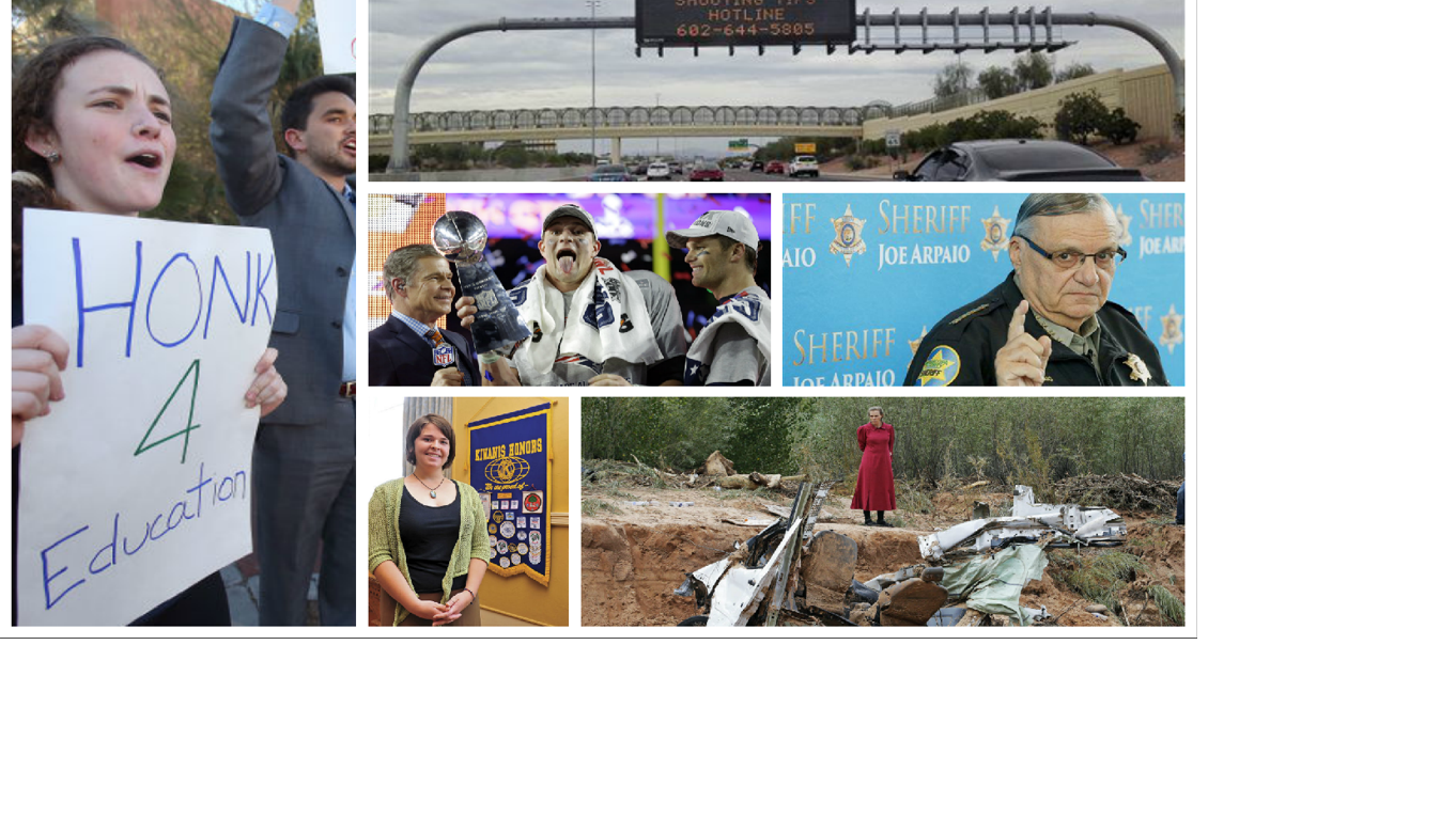 Top 10 Arizona news stories of 2015 Arizona and Regional News