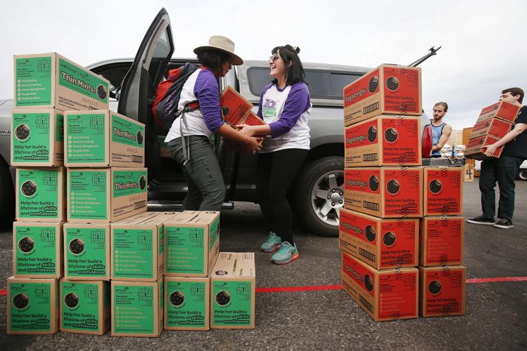 Girl Scout cookies are here