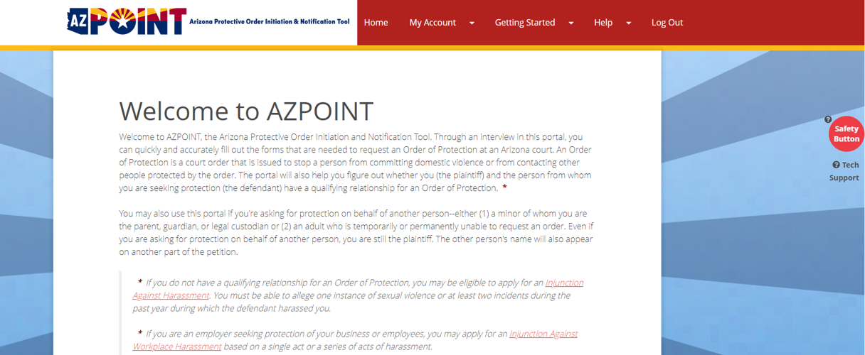 New website streamlines process for victims seeking protection orders