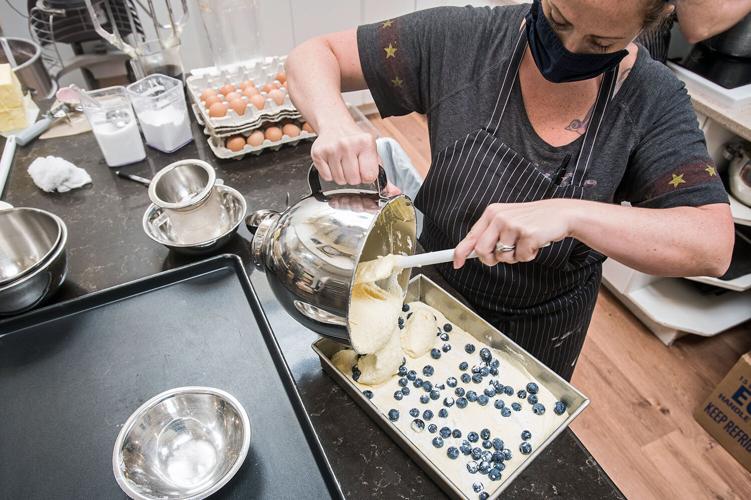 Baking with berries