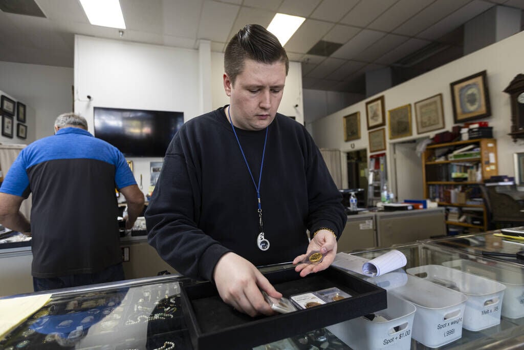 With gold and silver hitting record prices, Las Vegas dealers are in uncharted territory