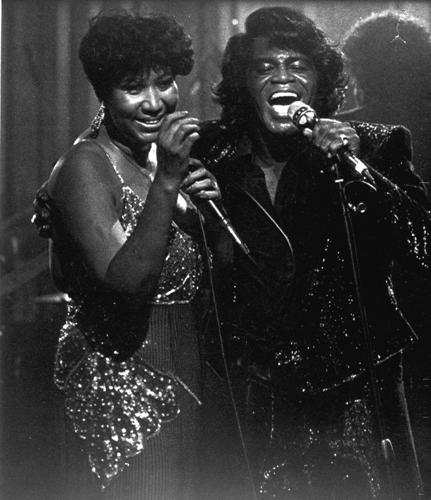 James Brown and Aretha Franklin, 1987