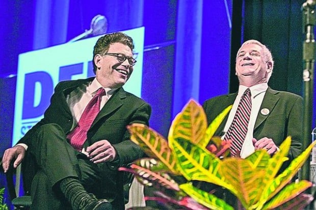Comedian Franken is endorsed for Senate  