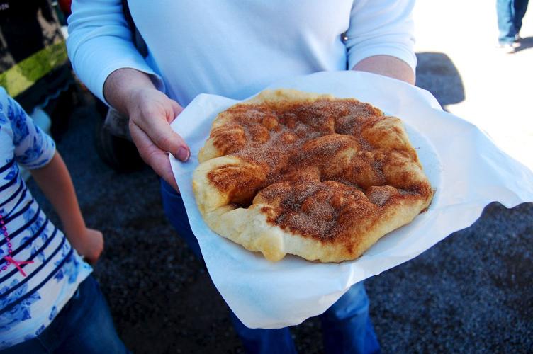 Sweet fry bread at the Tucson Rodeo