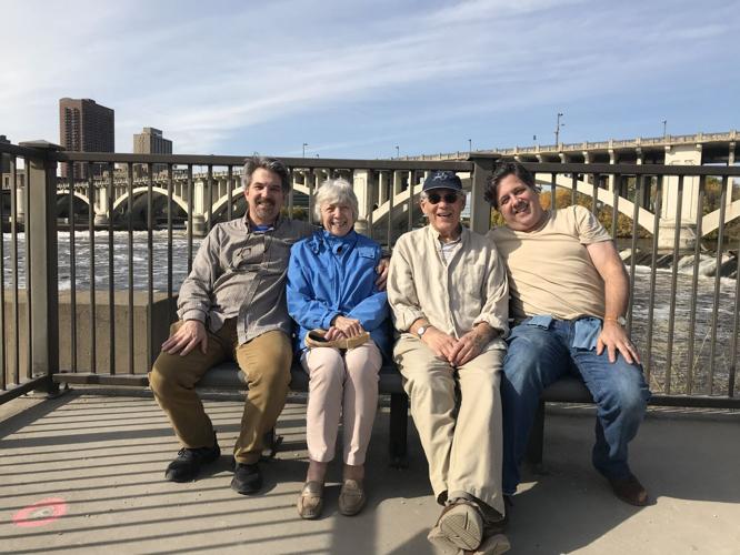 Steller family at Mississippi River
