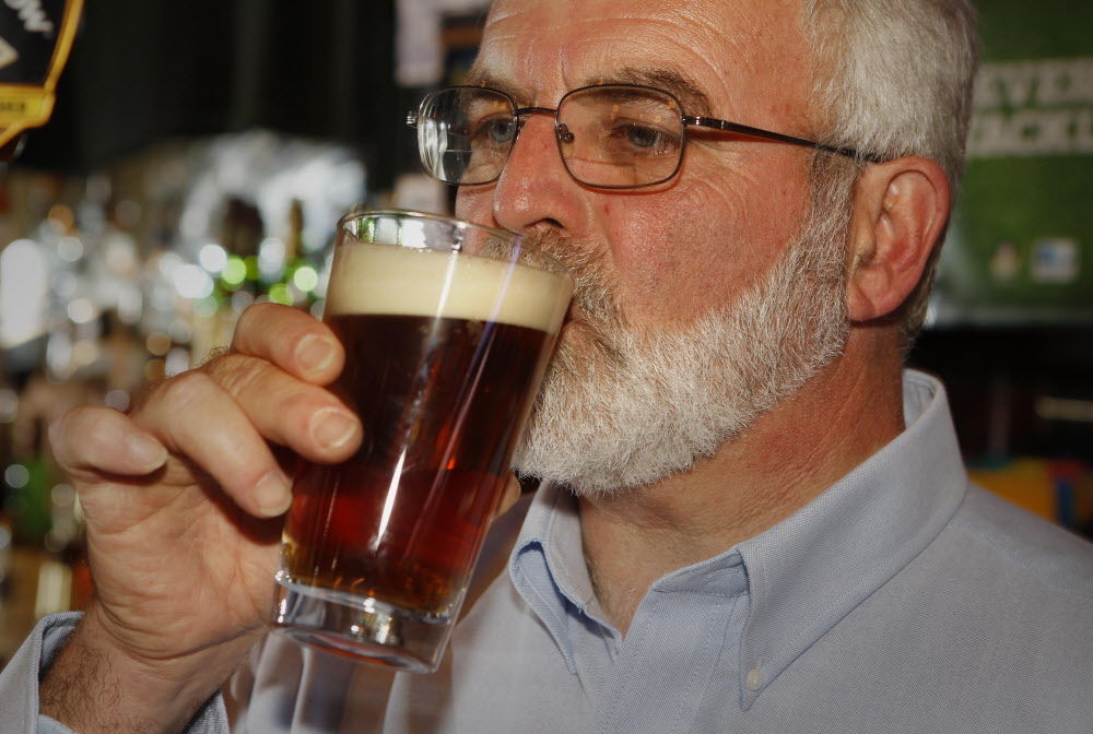 Beard, brew and bands