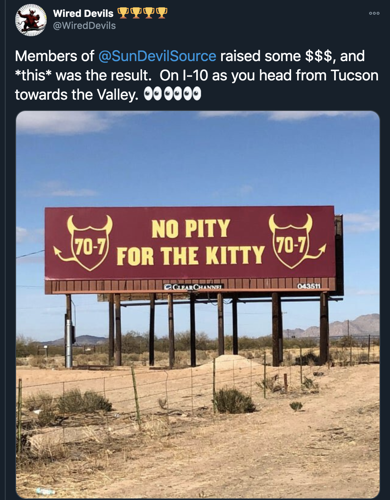 ASU-Arizona billboard football