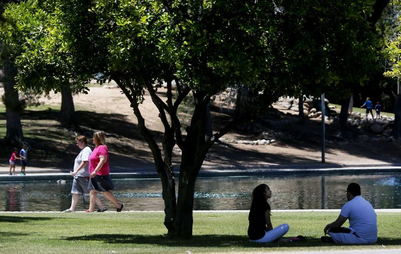 100-degree weather on its way