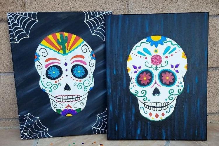Sugar Skull Paint Night