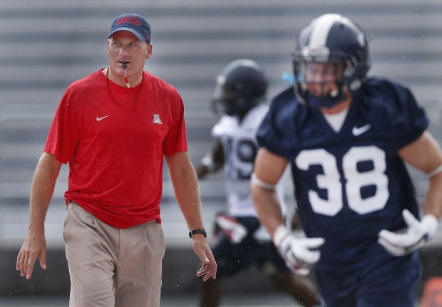 Arizona Wildcats football practice
