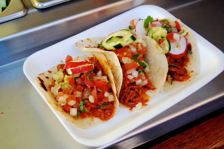Barbacoa tacos at the Tucson Rodeo