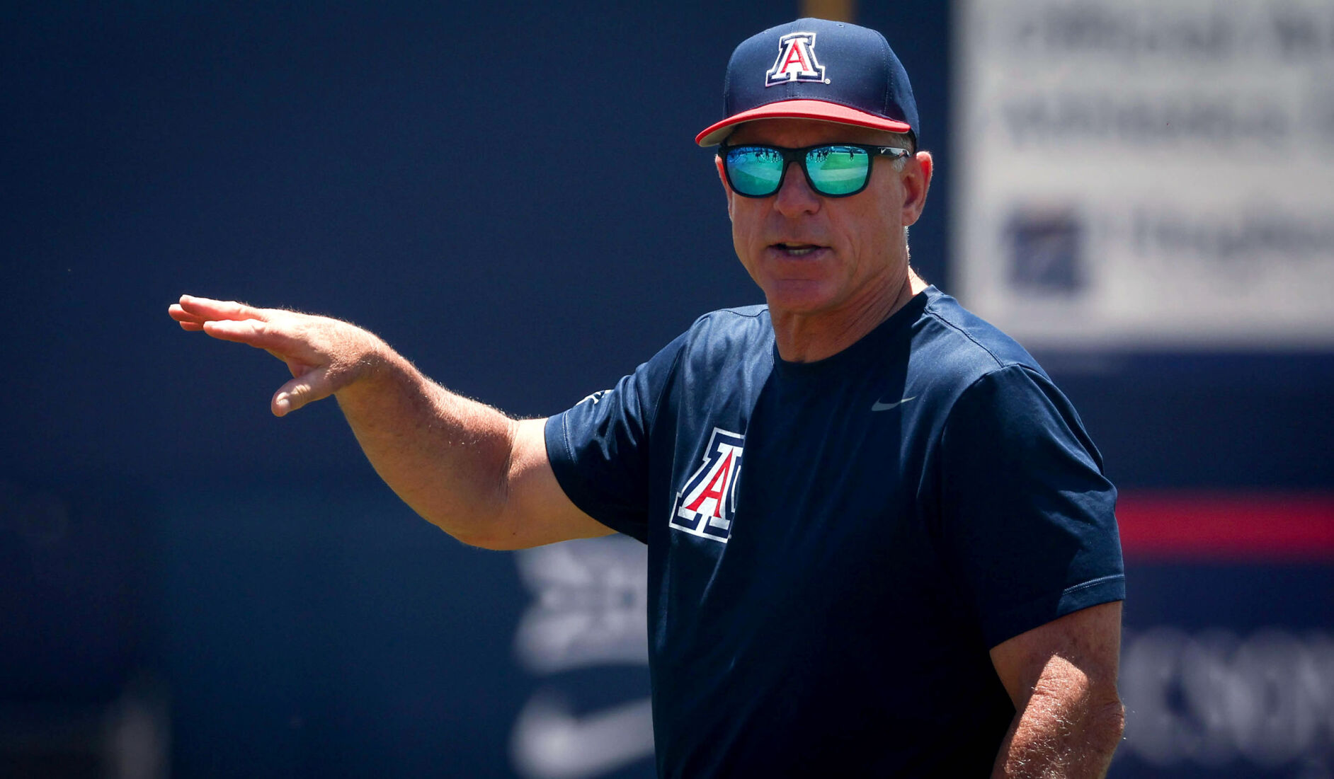Arizona baseball practice