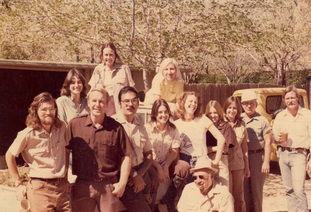 Reid Park Zoo Staff, 1975